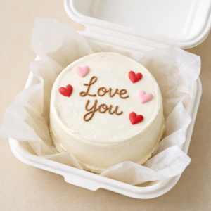 Love You  – Classic Bento Cake