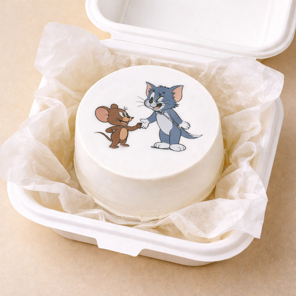 Tom N Jerry Bento Cake
