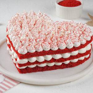 Red Velvet Cheese Bubble Cake