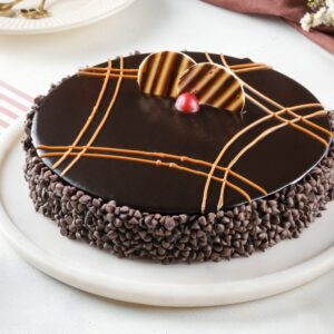 Chocolate Choco Chips Cake